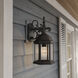 Devonshire 1 Light 14 inch Black Outdoor Wall Lantern